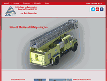 Tablet Screenshot of firetruckladders.com